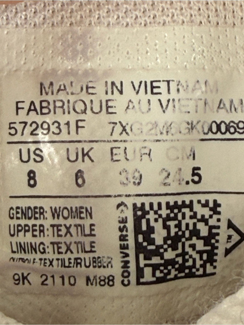 Converse all Star Chuck Taylor Canvas Hi Top Trainers Floral women’s size 8 - Picture 11 of 12